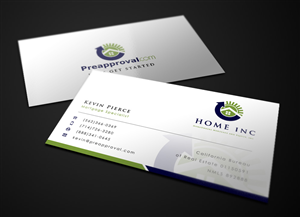Business Card Design by Eggo May P for HOME inc | Design: #4190350