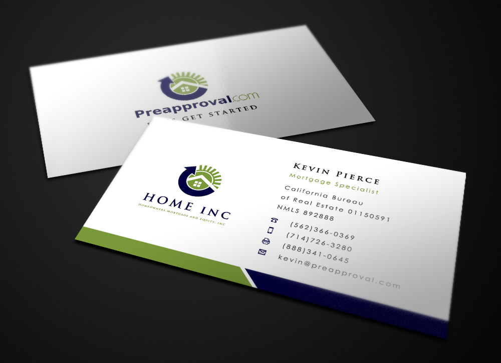 Diseño de Tarjeta de Presentación por Eggo May P para HOME inc | Diseño #4190361