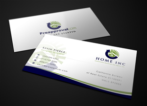 Business Card Design by Eggo May P for HOME inc | Design: #4190369