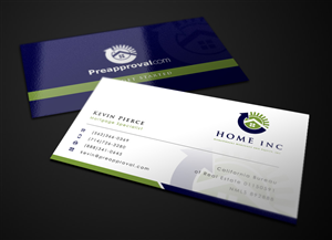Business Card Design by Eggo May P for HOME inc | Design: #4190376
