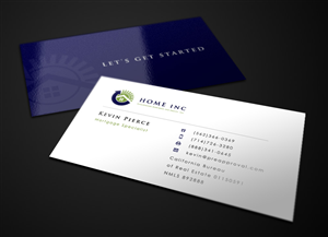 Business Card Design by Eggo May P for HOME inc | Design: #4190379