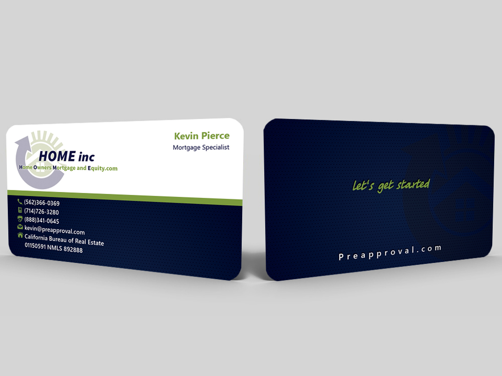 Business Card Design by Hardcore Design for HOME inc | Design #4213614