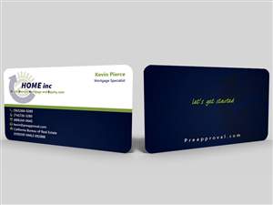 Business Card Design by Hardcore Design for HOME inc | Design: #4213614