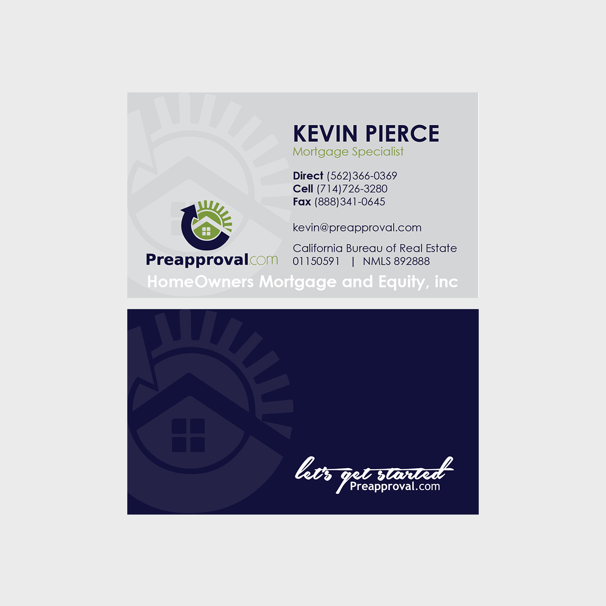 Business Card Design by cistrate for HOME inc | Design #4217685
