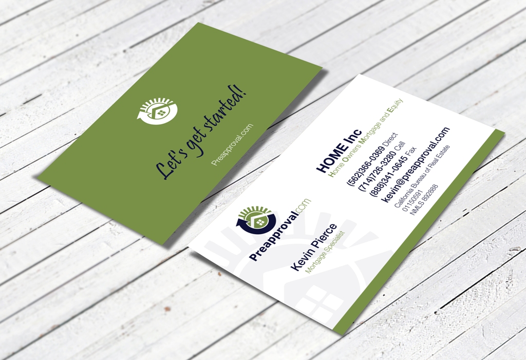 Business Card Design by G.Krastinkova for HOME inc | Design #4212648