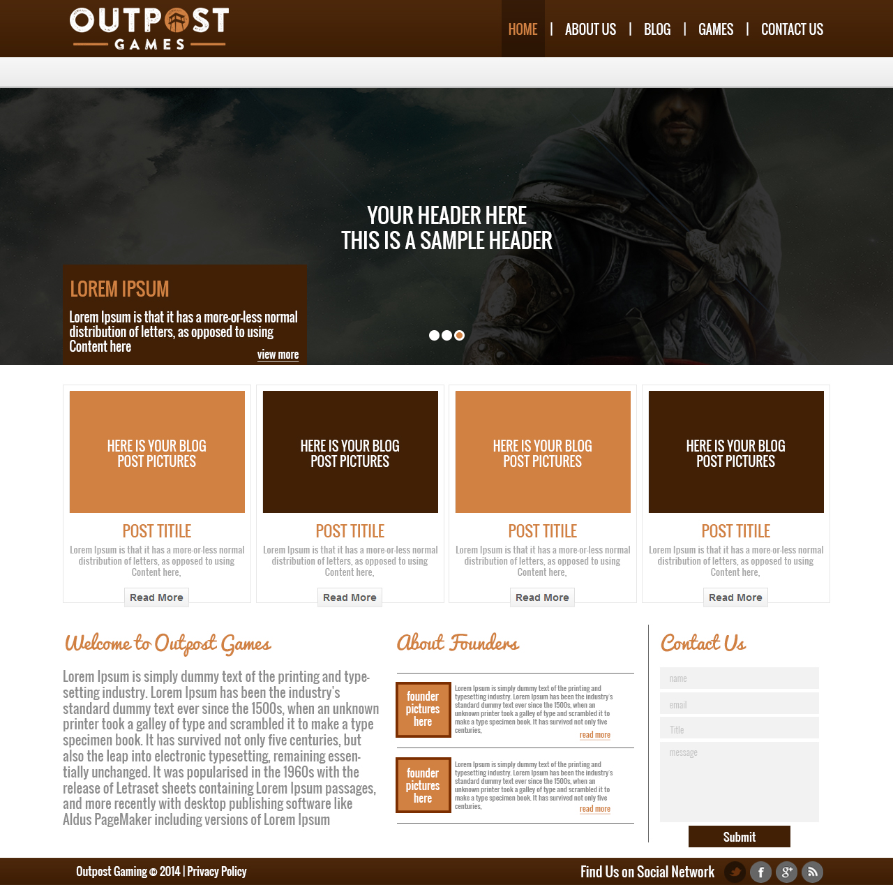 Web Design by Adeel Hanif® for this project | Design #4318036