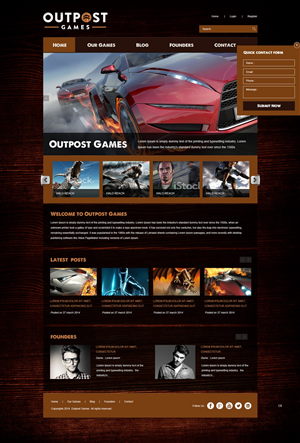 Web Design par pb pour ce projet | Design : #4247691