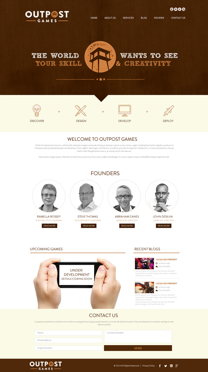 Diseño Web por Behriatech para este proyecto | Diseño #4296568