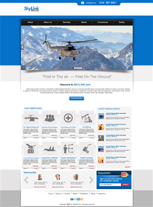 Wordpress Design by DesignXyz for this project | Design: #4240176