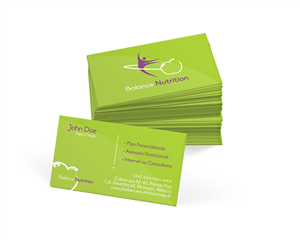Design de Carte de Visite par DVM_Design pour Balance Nutricion | Design #4196707