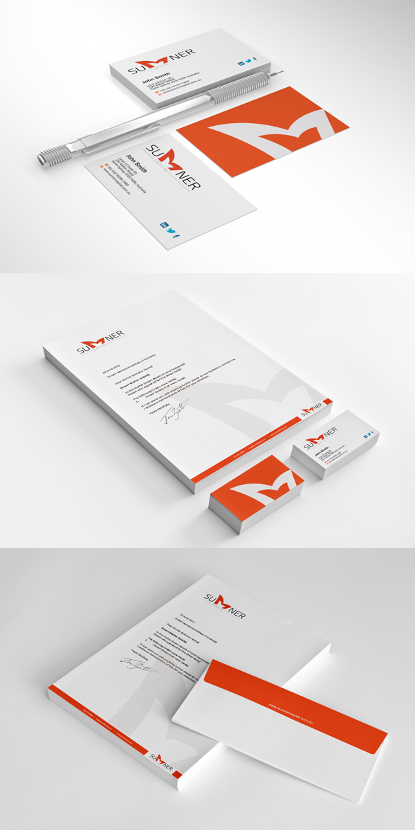 Stationery Design by Sarah Mathews for this project | Design #4187670