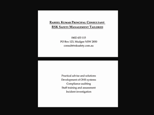 Business Card Design by Zedd