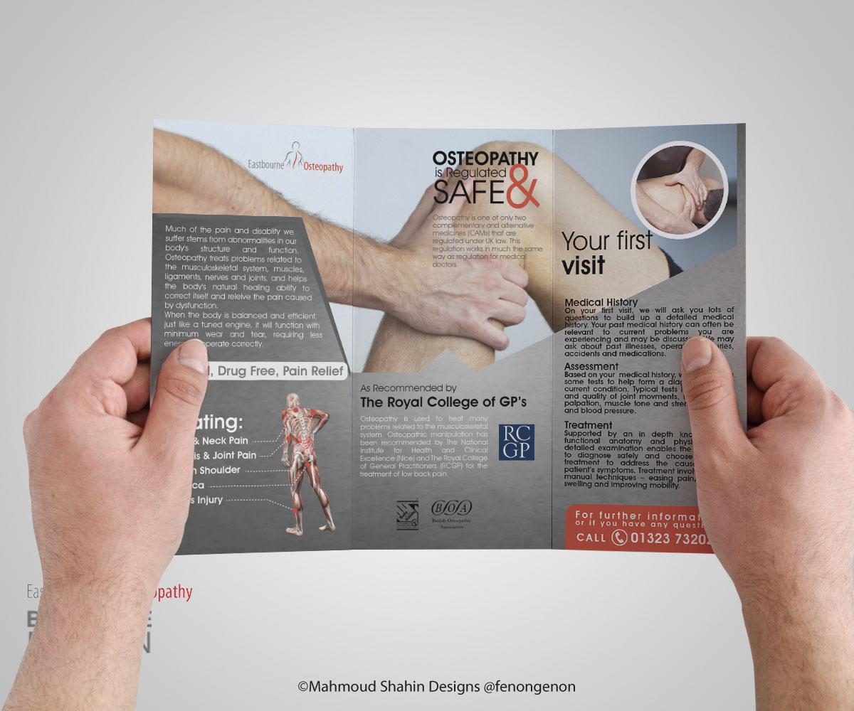 Brochure Design by Mahmoud Shahin for this project | Design #4219434