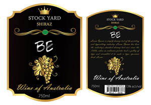 Label Design by shajufreelanceart