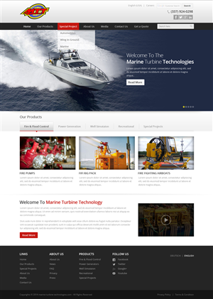 Web Design par OM pour ce projet | Design #4206354
