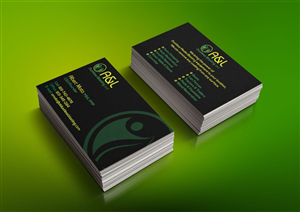 A&L Dustless Blasting Business Card | Visitenkarten-Design von Amduat Design