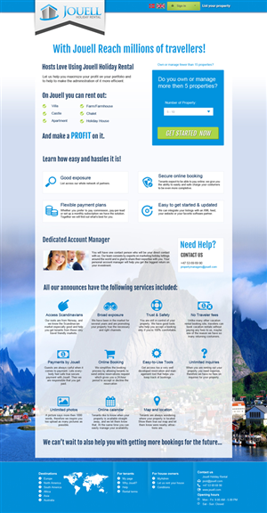 Web Design par Chikki pour Vide Digital AS | Design : #4207889