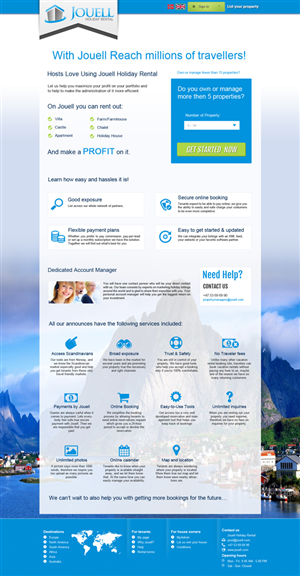 Web Design par Chikki pour Vide Digital AS | Design : #4207896