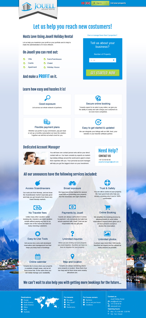 Web Design par Chikki pour Vide Digital AS | Design #4212639