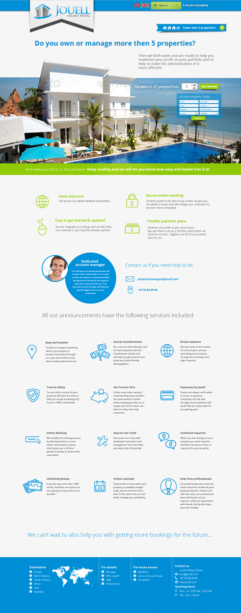 Web-Design von MNM für Vide Digital AS | Design #4267385