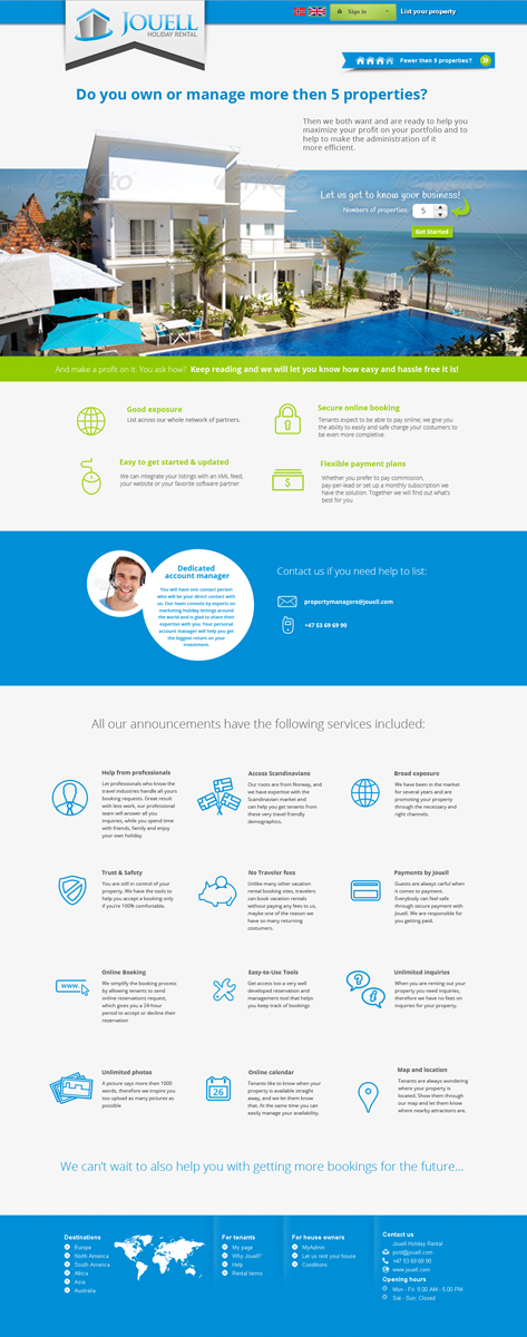 Web Design par MNM pour Vide Digital AS | Design #4269963