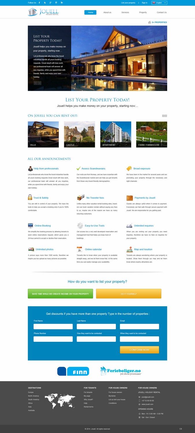 Web-Design von pb für Vide Digital AS | Design #4214166