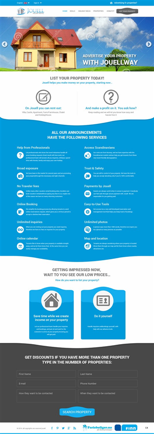 Web Design par pb pour Vide Digital AS | Design : #4214178