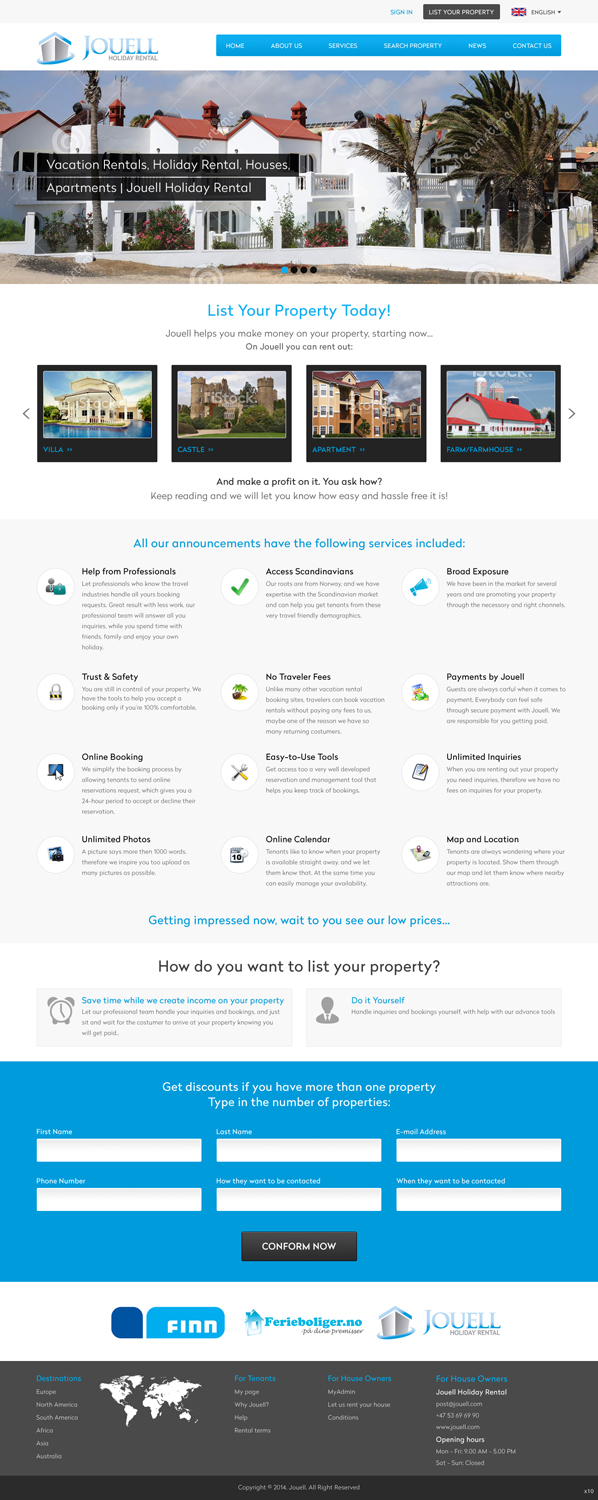 Web-Design von pb für Vide Digital AS | Design #4220569