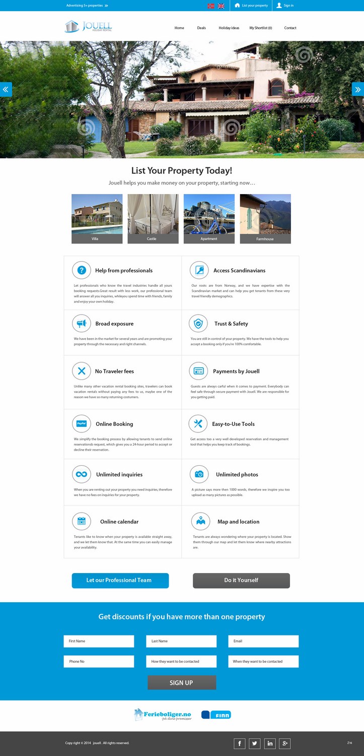 Web-Design von pb für Vide Digital AS | Design #4220575