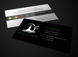 Business Card Design by Eggo May P for Lighthouse Motorsports and Marine | Design: #4192173
