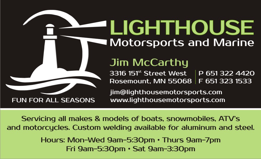Business Card Design by Rozita for Lighthouse Motorsports and Marine | Design #4192459