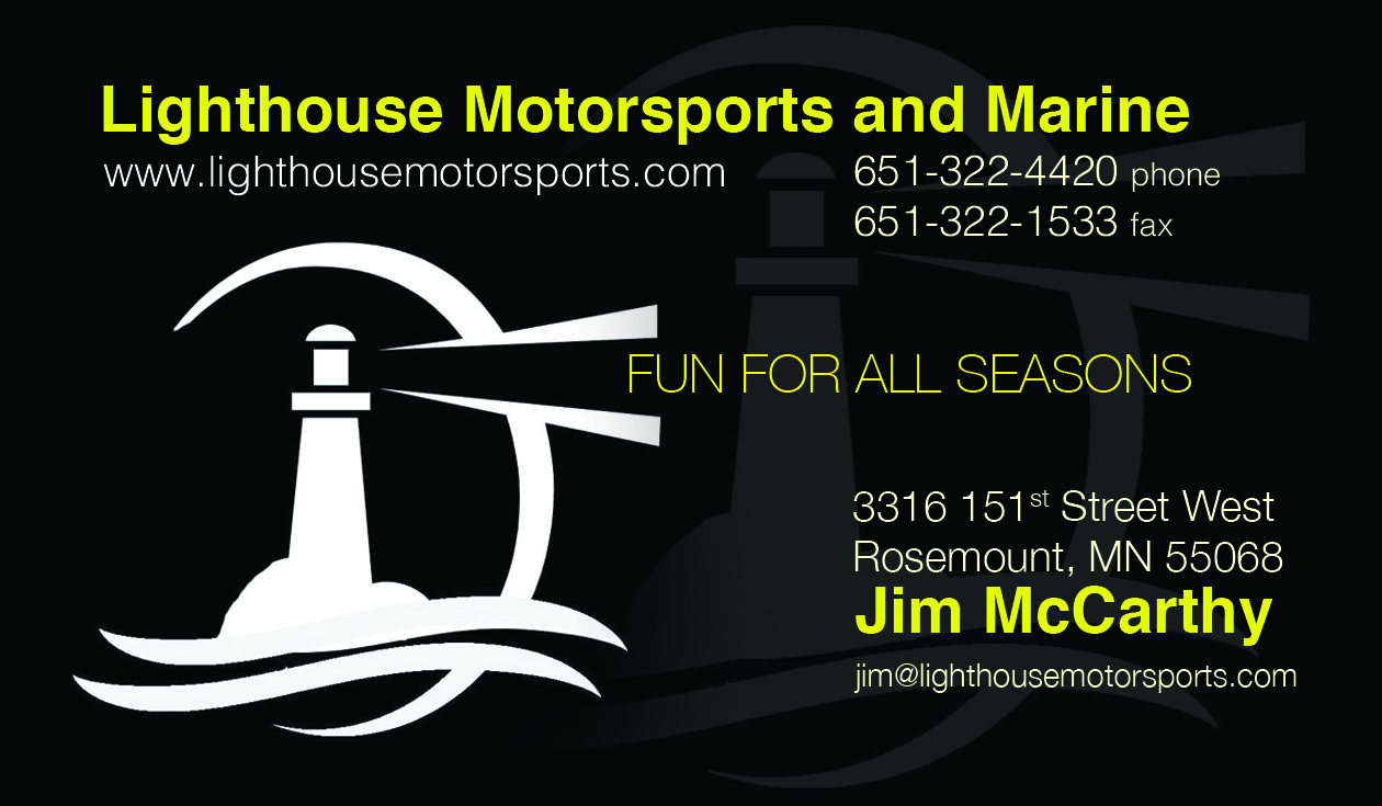 Business Card Design by asliaykaya for Lighthouse Motorsports and Marine | Design #4189394