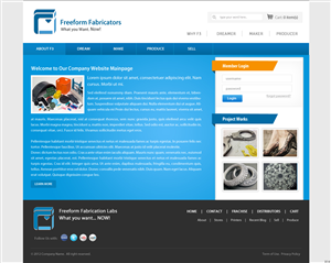 Web Design by pb for this project | Design: #1184716