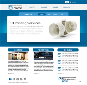 Web Design by pb for this project | Design: #1187548