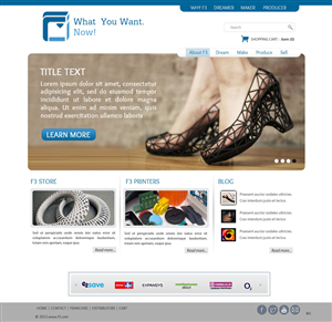 Web Design by pb for this project | Design: #1187552