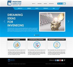 Web Design by pb for this project | Design: #1187555