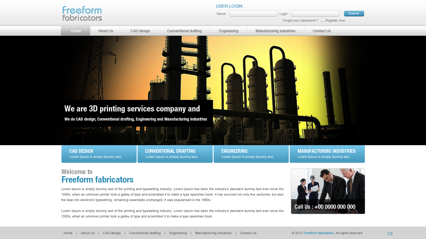 Web Design by pb for this project | Design #1187560