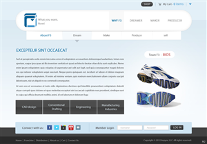 Web Design by pb for this project | Design: #1187565
