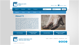 Web Design by pb for this project | Design: #1188766
