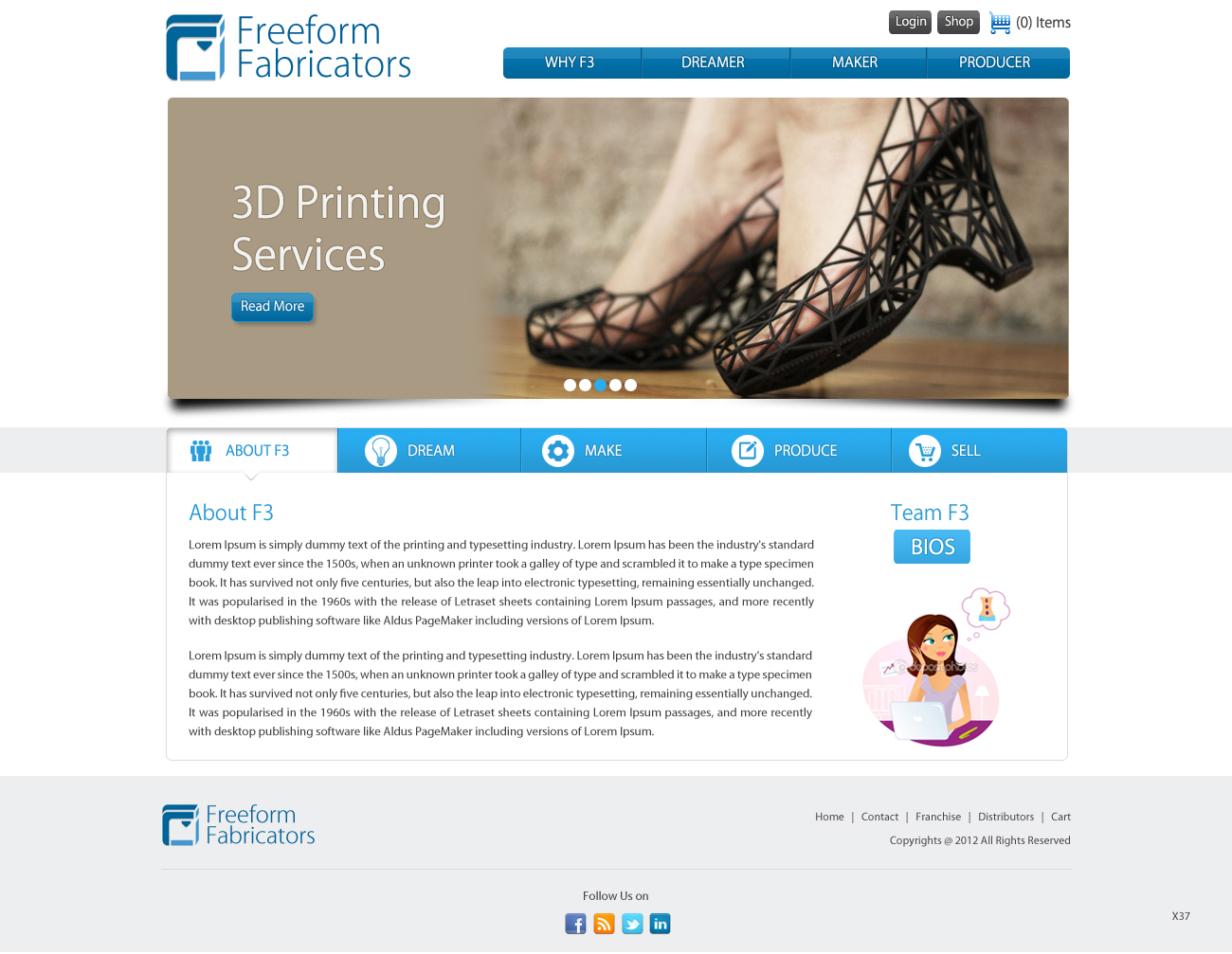 Web Design par pb pour ce projet | Design #1188769