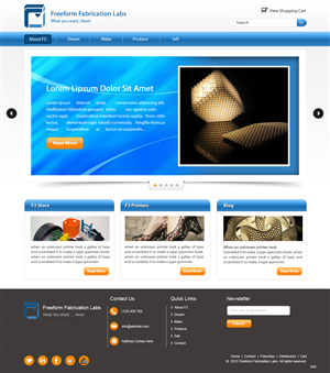 Web Design by pb for this project | Design: #1188771