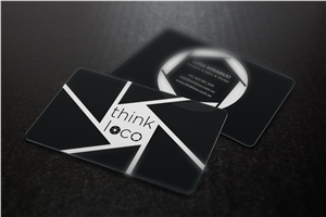 Freelance film producer/editor wants you to think loco! | Business Card Design by MT