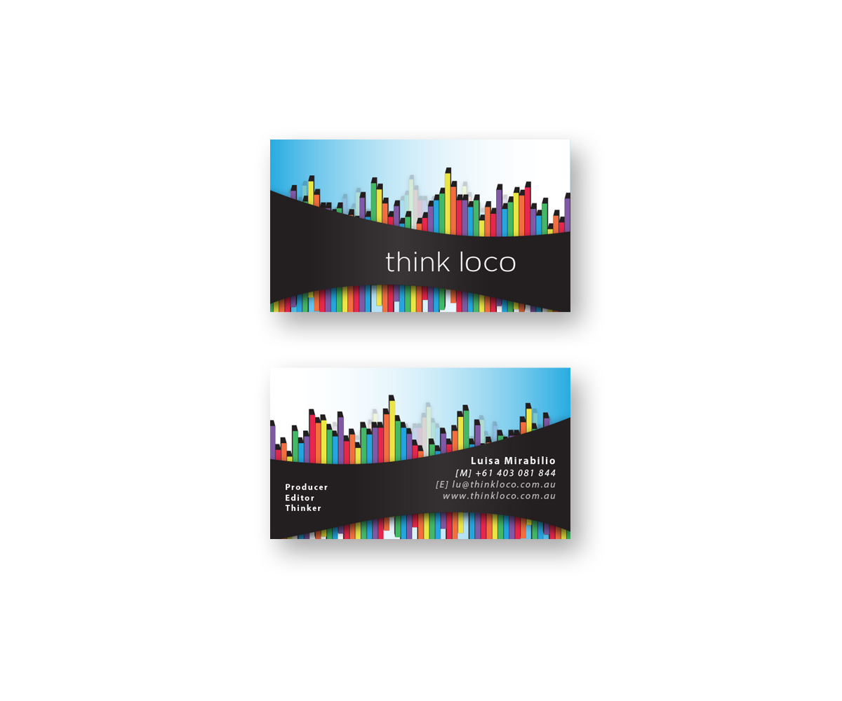 Diseño de Tarjeta de Presentación por Sindelar Jaroslav para Think Loco | Diseño #4210014