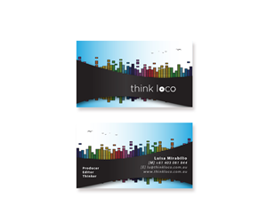 Design de Carte de Visite par Sindelar Jaroslav pour Think Loco | Design : #4212347