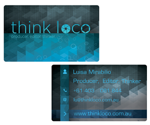 Business Card Design by shahrukh919