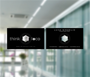 Design de Carte de Visite par diRtY.EMM pour Think Loco | Design : #4212650