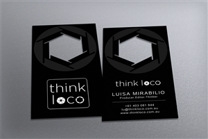 Design de Carte de Visite par diRtY.EMM pour Think Loco | Design : #4216427