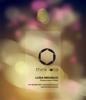 Design de Carte de Visite par diRtY.EMM pour Think Loco | Design : #4259203