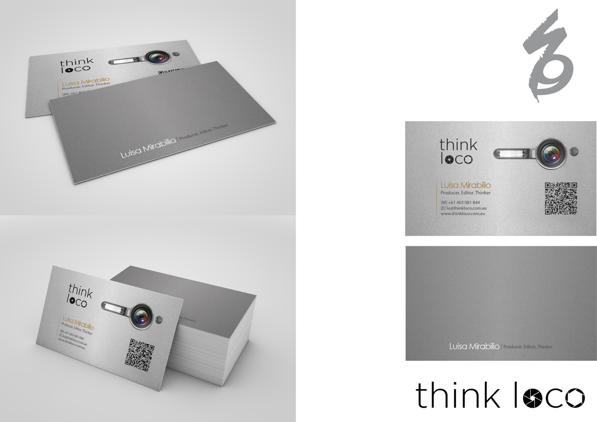Design de Carte de Visite par WaelSwid pour Think Loco | Design #4204585