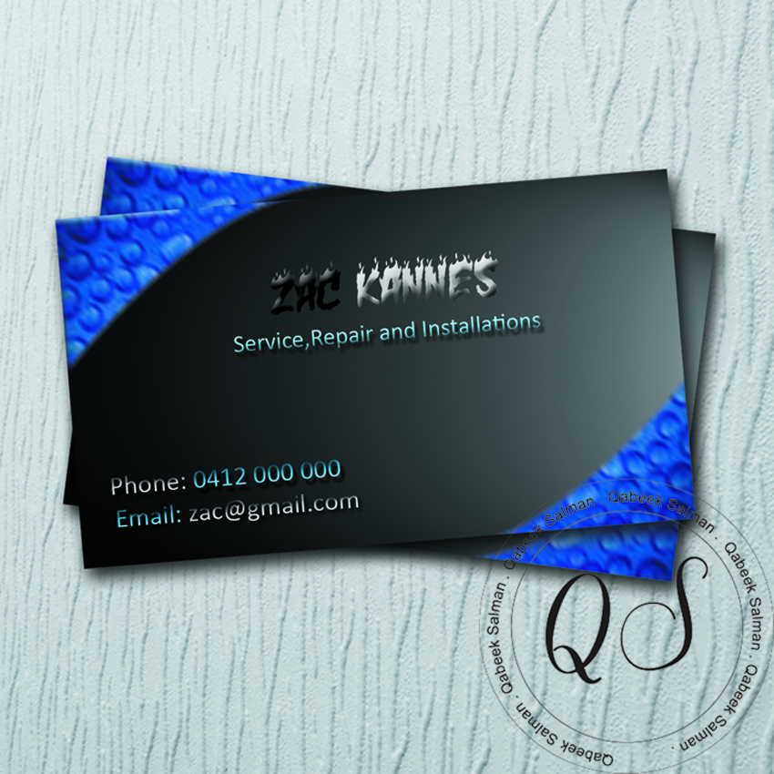 Business Card Design by qabeelqasim for this project | Design #4209574